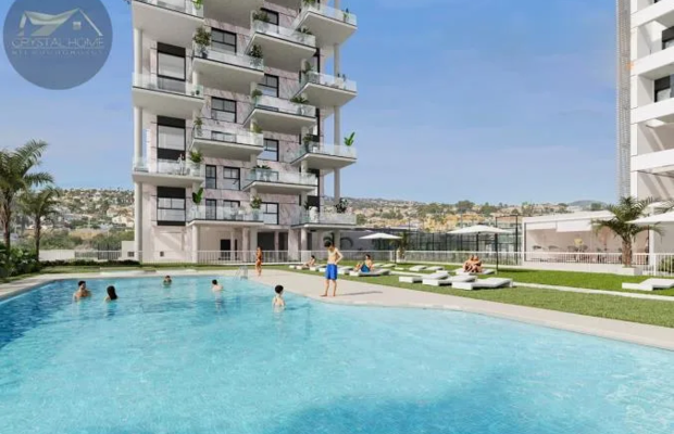 apartamenty z widokiem na morze w Calpe