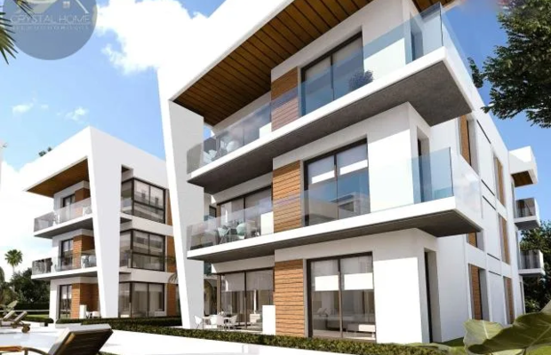 Apartament z dużym tarasem 800 m od plaży