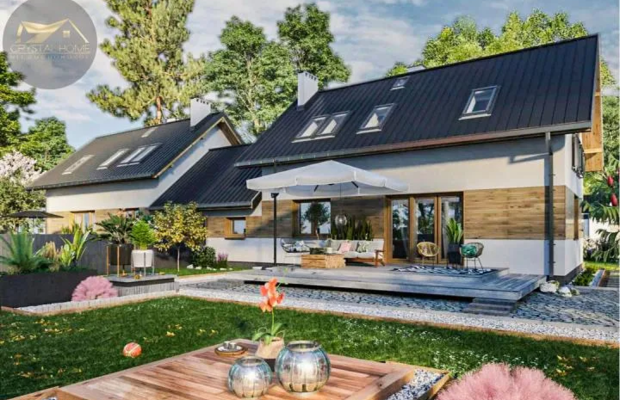Dom z garażem blisko Świdnicy/ 158m2/ Milikowice