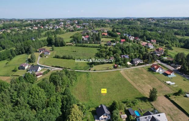 Widokwa działka budowlana Byszyce, gmina Wieliczka