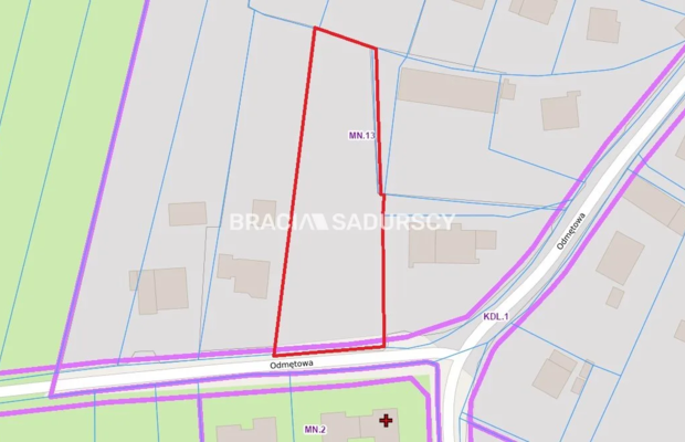 Na sprzedaż - działka budowlana 2358 m², Kraków - Nowa Huta (Mogiła)  

 Oferujemy piękną działkę budowlaną o powierzchni 2358 