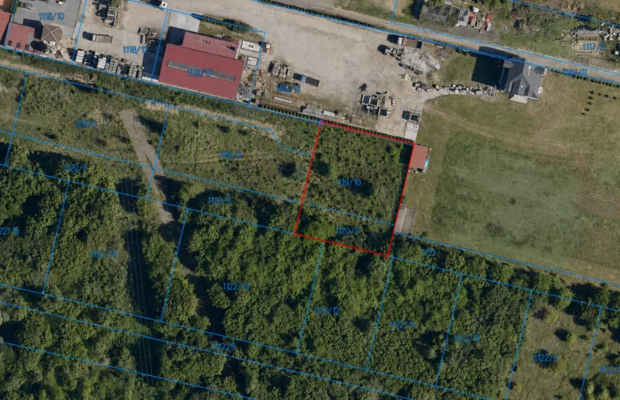 Działka budowlana 1200m2 z WZ narożna