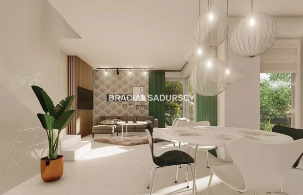 Nowoczesny dom w zielonej okolicy 150m2