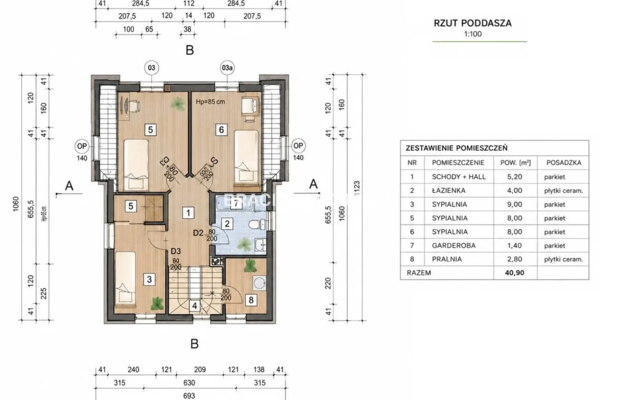 Dom na sprzedaż /106m2 wolnostojący do wykończenia