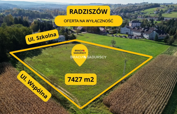 działka komercyjna pod domy i usługi 