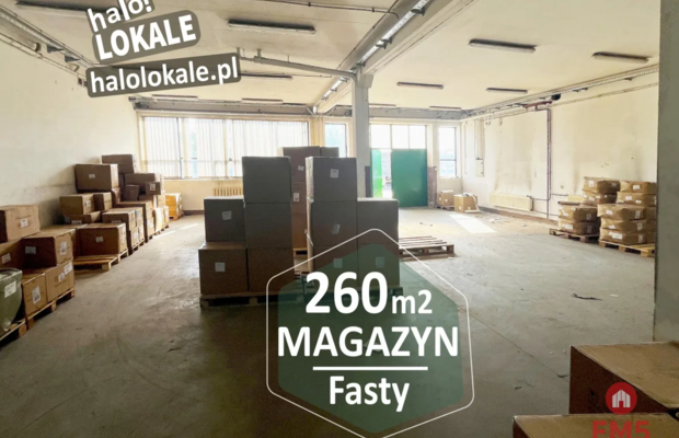 Magazyn, biura, Fasty