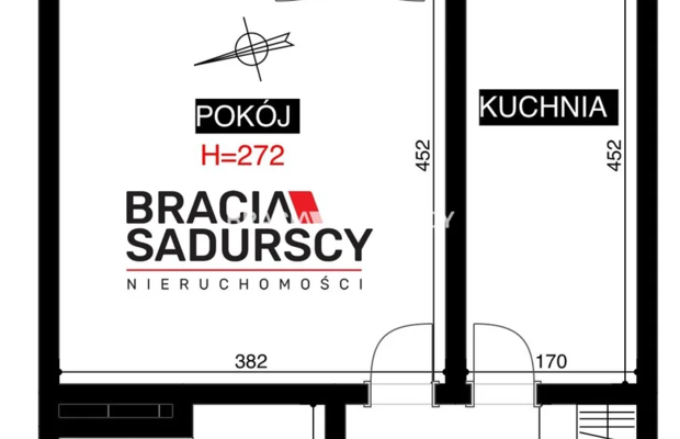 kawalerka z osbną kuchnią ul. św Jacka