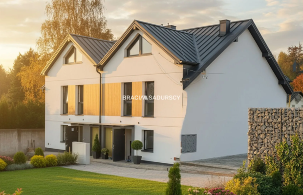 Nowoczesne 116 m² z ogródkiem | Granica Krakowa