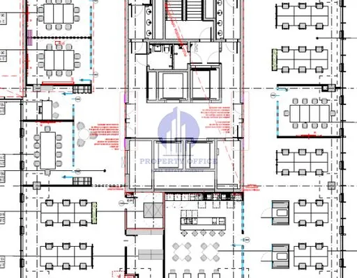 Mokotów:lokal biurowy 412,84 m2 do wynajęcia