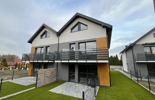 Nowoczesne 116 m² z ogródkiem | Granica Krakowa
