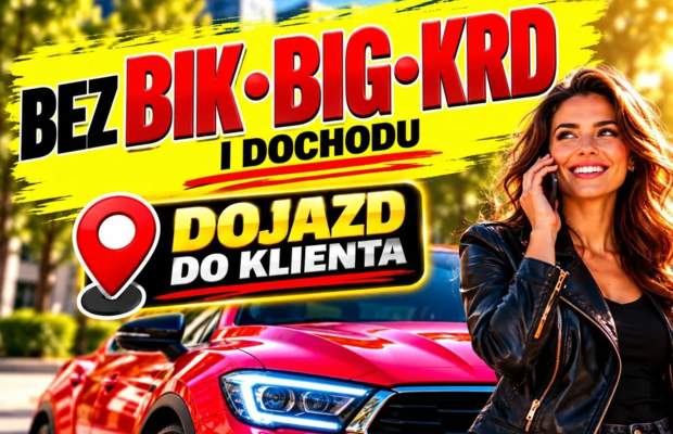 Gotówka pod auto, ciężarówkę, ciągnik lub taxi  • Bez BIK, BIG, KRD i dochodu
