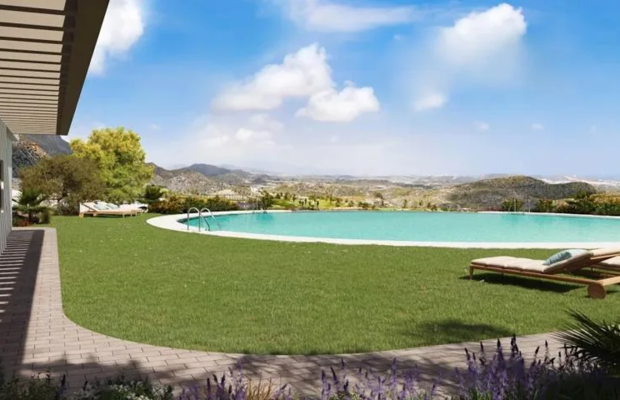 Apartament w malowniczym otoczeniu pola golfowego