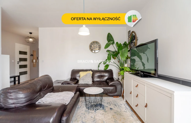 Wygodne mieszkanie 3 pokojowe z balkonem.