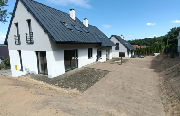 Nowe domy zabudwa bliźniaczej Zabierzów