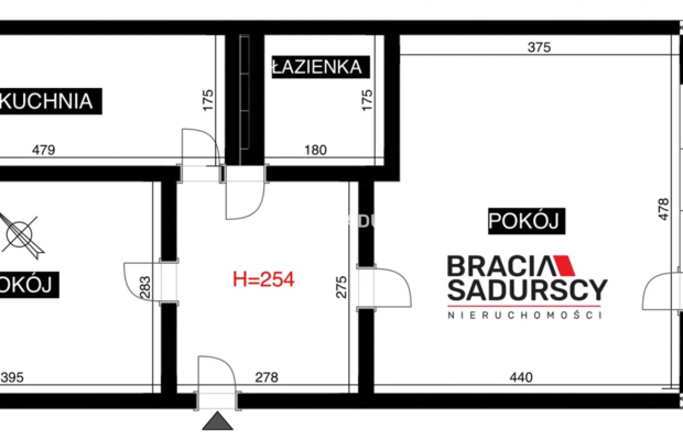 2 pokoje | 50 m² | Widok na zieleń | Balkon