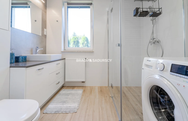 Nowoczesne 56 m² z ogrodem i garażem