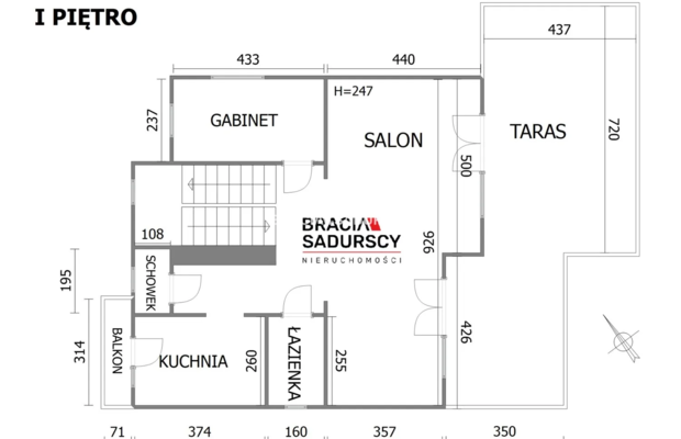 Zadbany dom wolnostojący ul. Wybickiego.