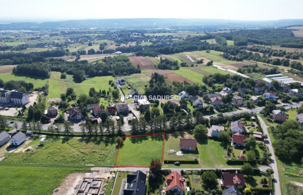 Widokowa działka budowlana o pow. 19a 