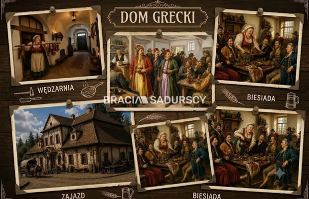 Dom Grecki historyczny zajazd do rewitalizacji