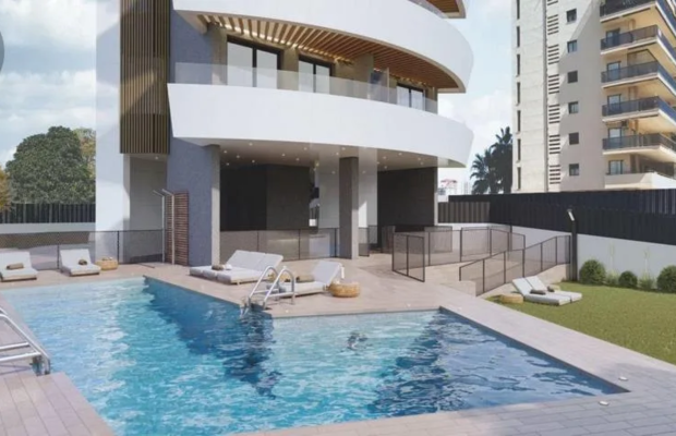 Luksusowy apartament z widokiem na morze w Calpe