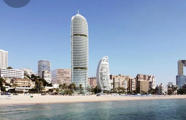 Apartamenty z widokiem na morze w Benidorm