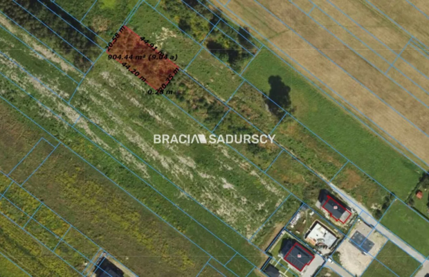 Atrakcyjna działka budowlana w Krakowie-Bronowice