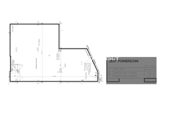 Lokal usługowy w Skawinie, Nowa Cena 7500 m2