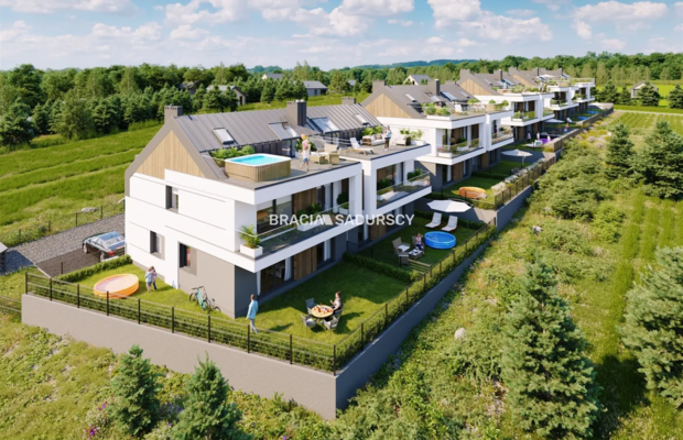 Zalesie/ 4 pok Apartament 73m / Ogródek/ 2xparking