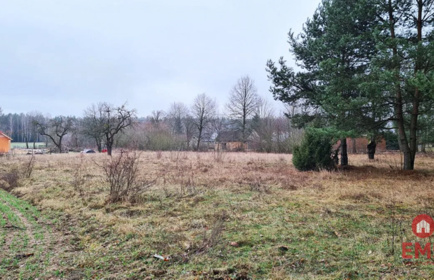 Działka 1743 m2, Pieńki