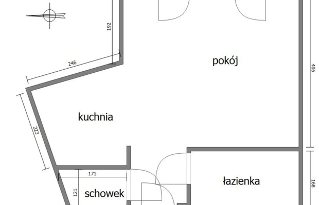 Kraków -Dębniki studio 33m2 gotowe do wprowadzenia
