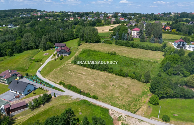 Działka widokowa w Byszynac 13 arów gm.Wieliczka