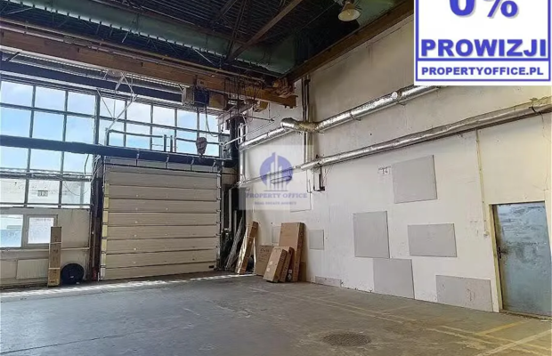 Bielany: magazyn 1028,75m2 do wynajęcia