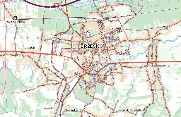 Działka produkcyjno-usługowa Brzesko