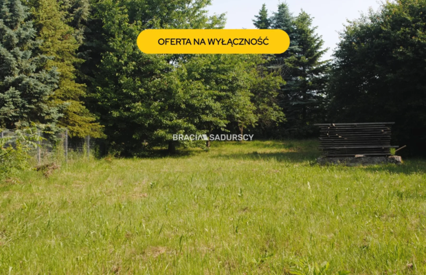 Widokowa działka budowlana w Gorzkowie