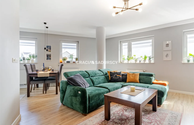  2 pokoje 50 m² garderoba garaż Kliny
