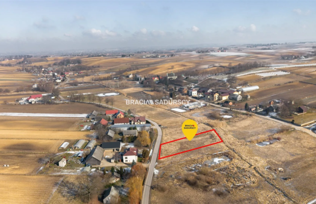 Budowlana, płaska, dojazd 25 min do Krakowa!