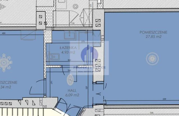 Śródmieście: biuro 58,07m2 do wynajęcia