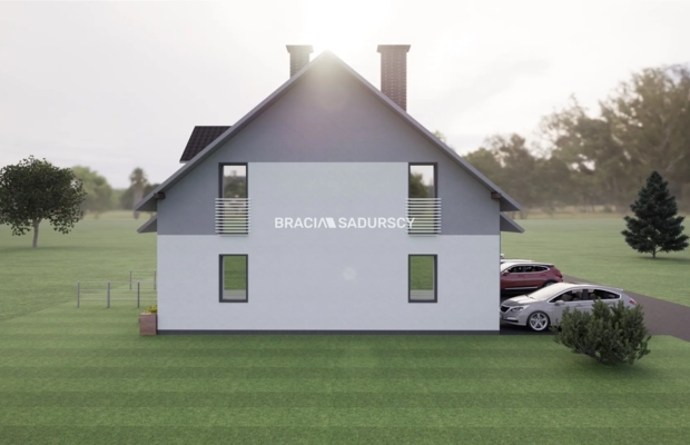 Segment w zabudowie bliźniaczej 75m2 