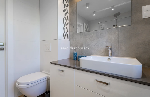 Nowoczesne 56 m² z ogrodem i garażem