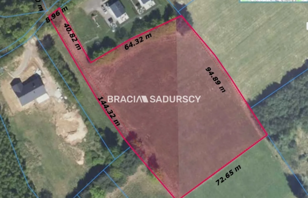 Działka 80 ar Budowlano-usługowa