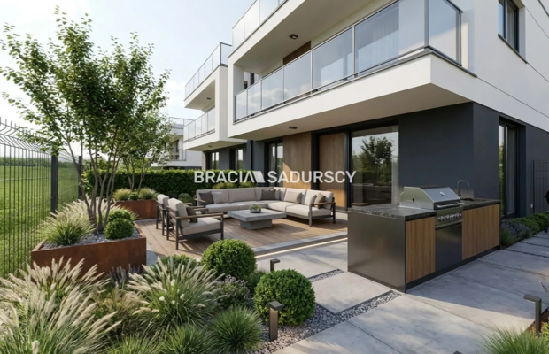 Zalesie/ 4 pok Apartament 73m / Ogródek/ 2xparking