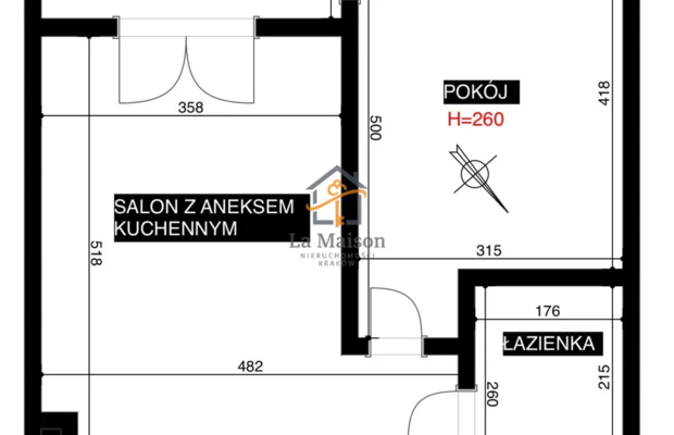 2-pokojowe z balkonem i garażem. Nowy Kleparz.
