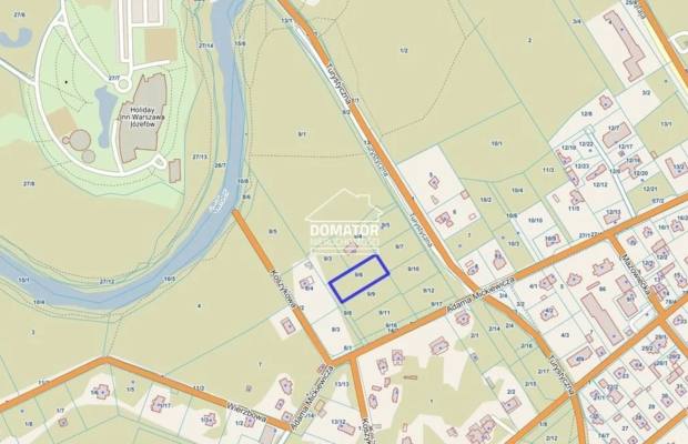Działka 1809 m2 Otwock, ul. Adama Mickiewicza