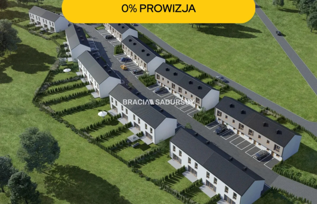 Gotowy dom szeregowy z ogródkiem | 2 m.p. 