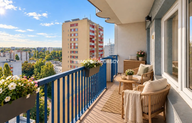 2 pokoje | Czyżyny | 12 piętro | Balkon |Piwnica