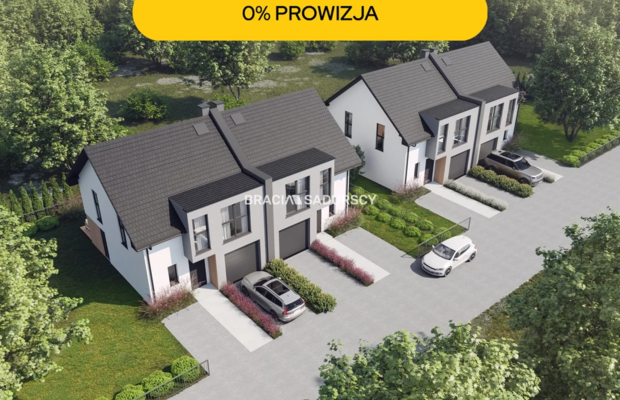  ZIELONKI dom bliźniak 114m2 z garażem!!!