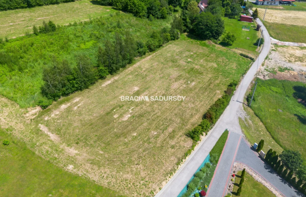 Działka widokowa w Byszynac 13 arów gm.Wieliczka