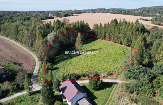 Działka budowlana 8900 m2 Poręba Żegoty