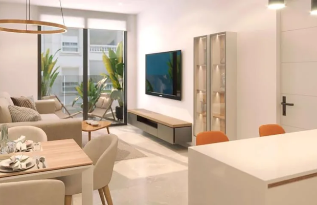 Nowy apartament 190 metrów od plaży w Torevieja