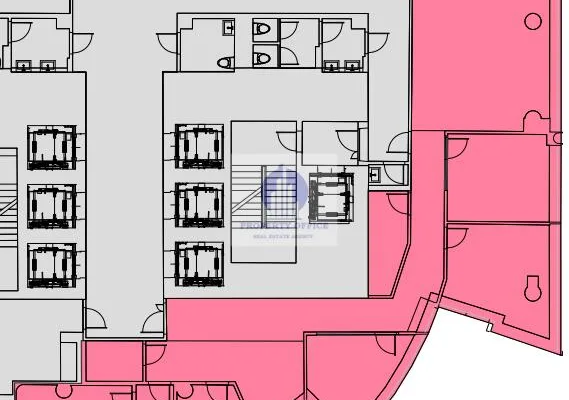 Śródmieście: lokal biurowy424 m2 do wynajęcia